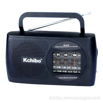 FM/AM/SW1/SW2 4 Band Radio with Antenna